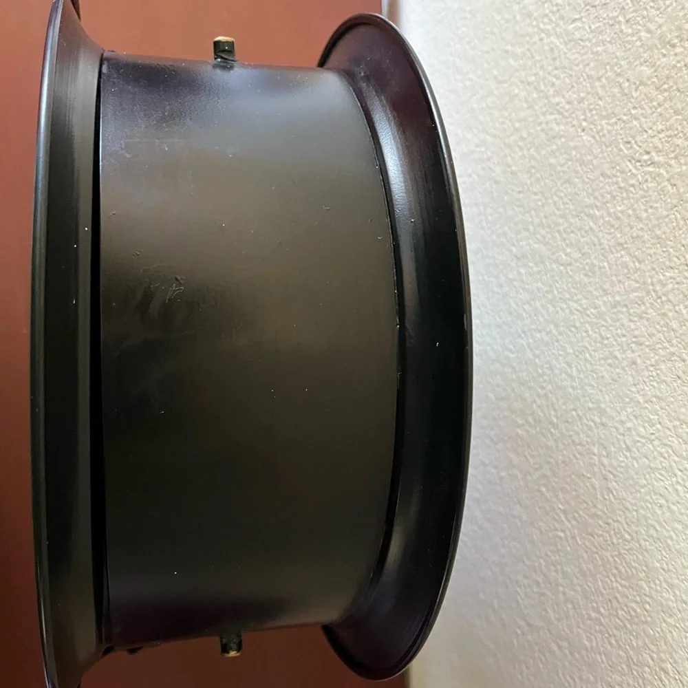 Vintage double-sided table clock